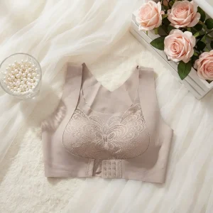 Butterfly Bra Gray Colour