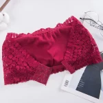 Premium Floral Lace Strapless Bra - Image 5