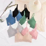 Seamless V-Neck Cami Bra