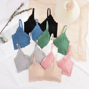Seamless V-Neck Cami Bra