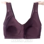 Cotton Front Open Bra - Image 4