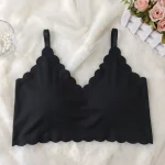 Seamless V-Neck Cami Bra - Image 5