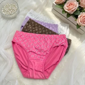 Floral Front Cotton Panty