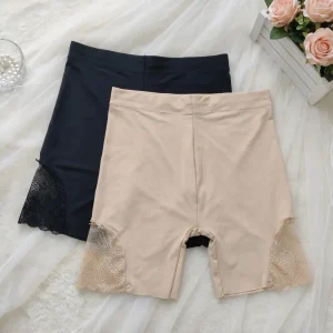 Premium High-Waist Lace Shorts