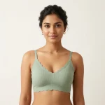Seamless V-Neck Cami Bra - Image 2
