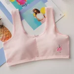 Student Children Girls Cotton Bra - Image 3