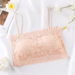 Floral Lace Strap Bra - Image 4