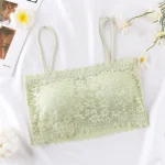 Floral Lace Strap Bra - Image 3