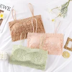 Floral Lace Strap Bra - Image 2