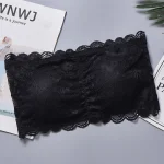 Strapless Lace Paded Bra - Image 4