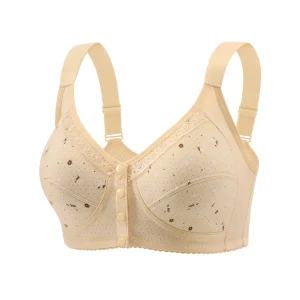 Front Button Bra Skin Colour